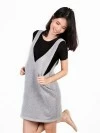 Lacey Overall Dress-Gray (zoom picture)