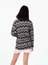 Paddy Zigzag Print Cardigan (zoom picture)
