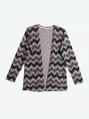Paddy Zigzag Print Cardigan (zoom picture)