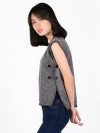 Eartha Button side Vest (zoom picture)