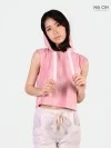 Fadia Sleeveless Hoodie-Pink (zoom picture)