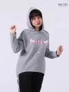 Cat High Low Hoodie (zoom picture)