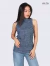 Dana Mock Neck Ribbed Top (zoom picture)
