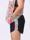 Floral Side Running Shorts - Pink (zoom picture)