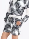 Airica Floral Print Mesh Shorts (zoom picture)