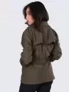 Oversized Drawstring Trench Jacket (zoom picture)