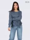 Kori Long Sleeve Ruched Front Top (zoom picture)