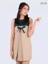 Patricia Bow Tie 2-Tone Dress (zoom picture)