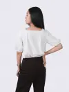 Jenna Square Neck Puffed Sleeve Top (zoom picture)